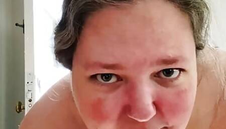 Dumb whore exposed and edging