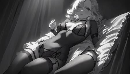 Classic Lingere al la Film Noir