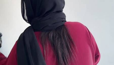 HIJAB HOOKUP - Curvy Muslim Real Maid Fucked By Home Owner While She Cleaning Bed Room (Big Ass Maid Fuck in Saudi Arab)