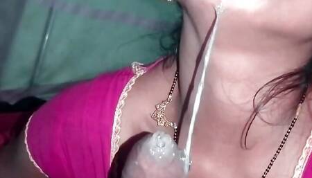 Cum in mouth ???? Bhabhi Eating cum And  Banana Bangladesh