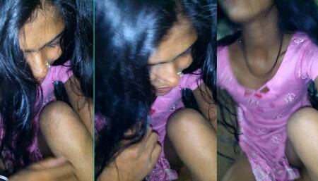 Indian Cute Stepsister Fucking in A Hotel Room Licking Pussy in Hindi.
