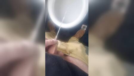 Piss in train