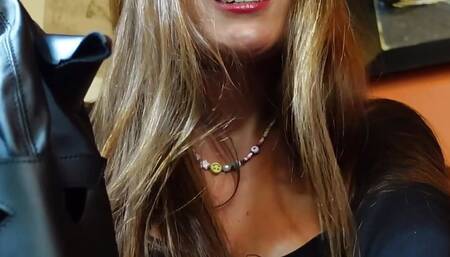 A unique accessory for BDSM role-playing: the Dog Head Mask