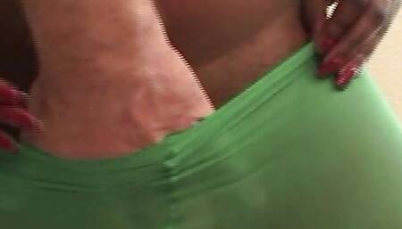 Seeing a hard white cock is what gets Clarissa Jones all hot and bothered