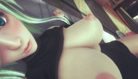 Nanatsu no taizai: They pour the semen on Elizabeth Liones