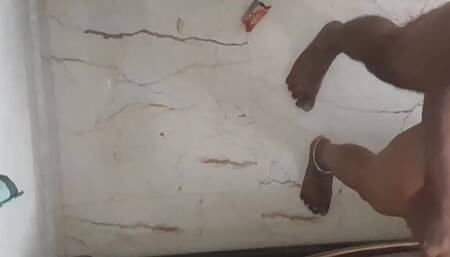 Tamil item fucking black guy doggy style cumshot