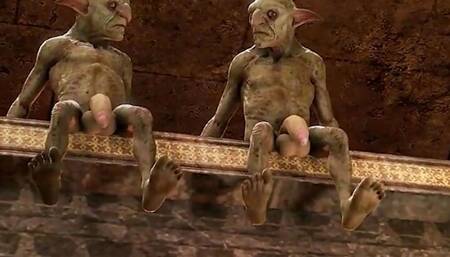 Goblin Army Fucks Busty Beauty