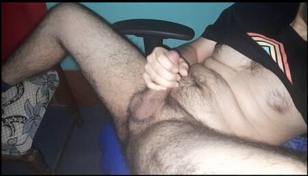 Chubby Chilean Masturbating