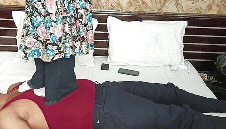 Goddess Fatima Smelly Sock Slave Trample