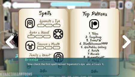 SexNote (Part 2: The Mysterious Mana Transfer) Gameplay