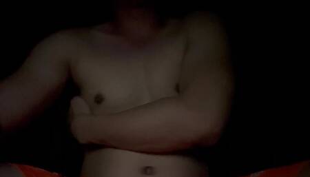 Straight handsome muscle solo male cum suck
