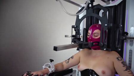 Chubby girl is bound and dominated by a perverted mistress