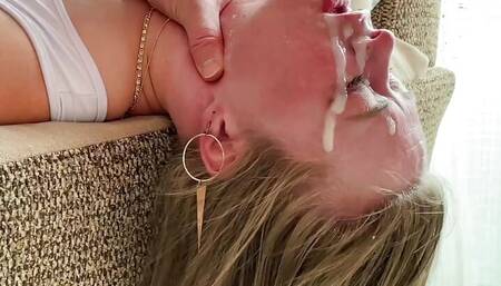 I cum in her black eye