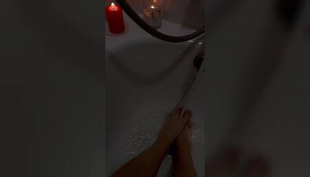 big legs feet worship goddess bathroom
