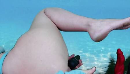 HUGE DILDO Asshole Fuck. Amazing Toying