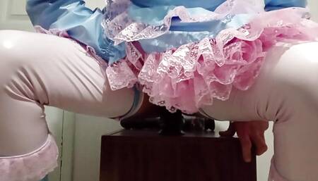 Sissy with dildos