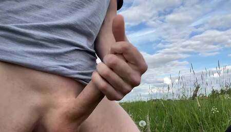 Super Spontaneous Video During a Trip Today. Was Do Damn Horny I Had to Stop and Offload