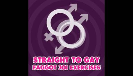 Straight to Gay Gay JOI Exercises