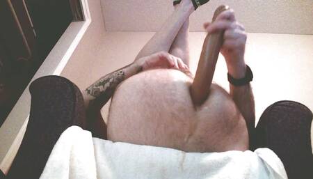 Double Headed Dildo Disappears in My Ass