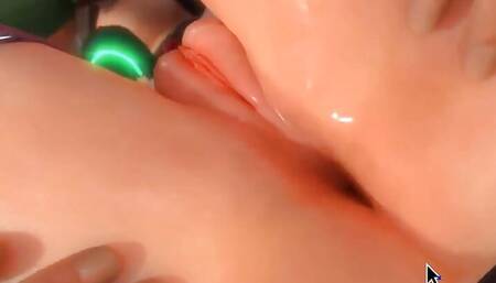 3D Compilation: School Girl Dva Blowjob Masturbate and Anal Hard Fucked