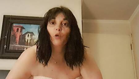 My husband's son is in my warm bed, he wants me to express all his milk, the girlfriend and my husband almost see us