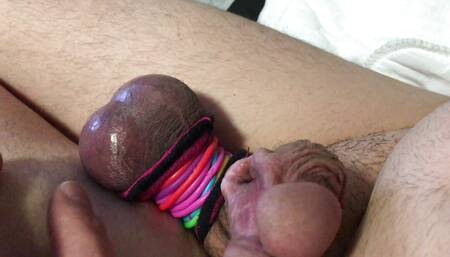 Testicles feel better teased