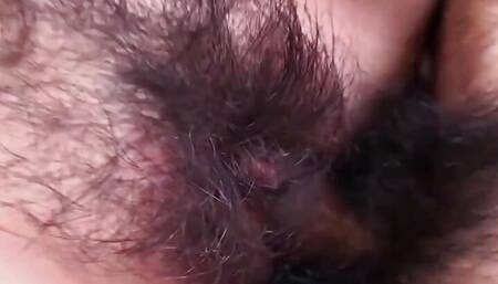Ayumi Kisas Hairy Pussy Is Used as a Sex Toy by Her Horny Lover