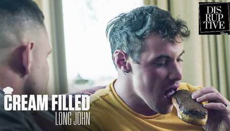 Creepy Muscle Hunk Feeds Cum Filled Pastry to Friend - DisruptiveFilms