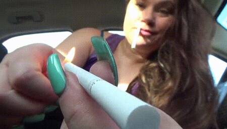 Girlfriend Encourages You To Smoke (MP4) ~ MissDias Playground