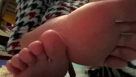 Do you like being at My feet? (part 3)