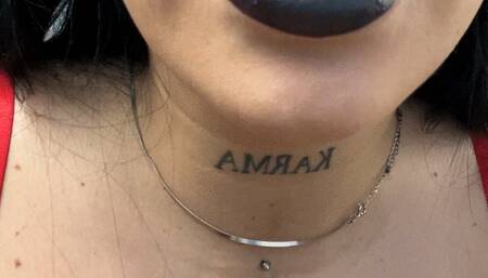 Smoking kissing from stepmommy