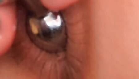 Teasing both of my tight little holes