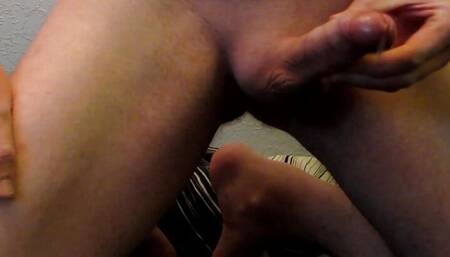 Jerking cock