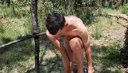 Bas Belt Flogging