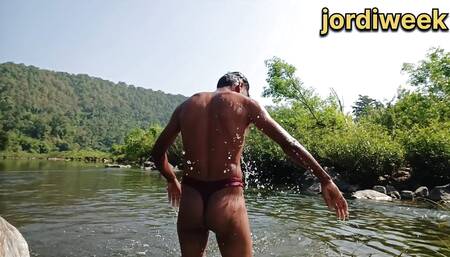 Jordiweek in holiday making fun and enjoying outdoor River advanture seen
