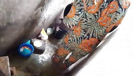 Young Indian Man Fucks His Step Mother in the Shower