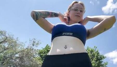 SpaceSyren - Mommy Domme Sweaty Workout Is Her Son’s POV Taboo Fantasy
