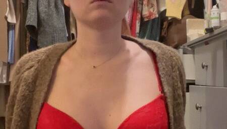 Festive cartoon gulping