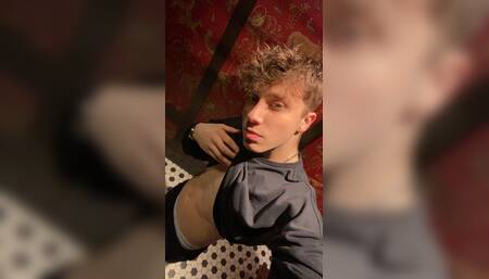 Young Twink showing off his ass