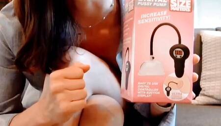 Anna Bound Tries a Pussy Pump for the First Time (Trailer)