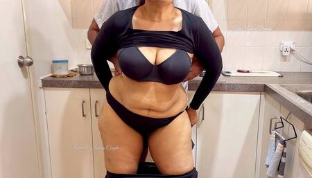 Hira Indian Beauty - Wife Stripped off and Sensually Pleasured by Him - Most Erotic Fun