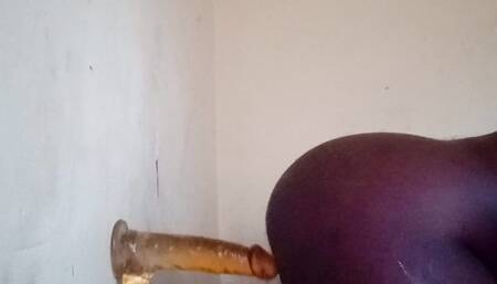Slow toying my ass thinking about your cock in me...