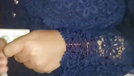 Desi Maid with house owner alone at home
