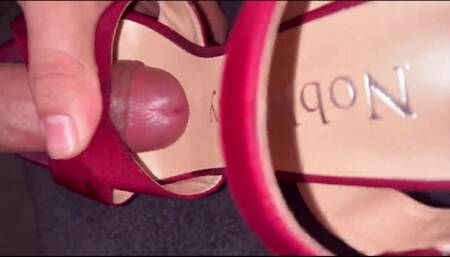 Cum on Red Wedges