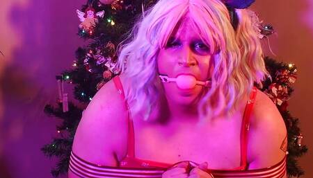 Santa brought me a Sissy for Christmas