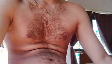 solo man masturbating hard lonley