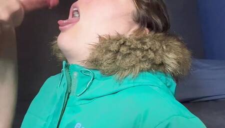 Enormous Cumshot In My Mouth Almost Made me GAG!