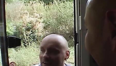 Parking lot sex with big silicone tits