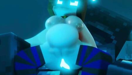 HARD ANAL FUCKING WITH Jenny and Warden minecraft animation