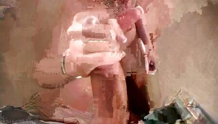 Dirty cock jerking teen takes creamy cumshot